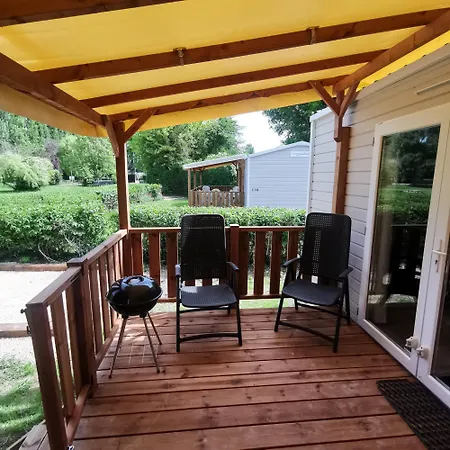 Sejour Normandie - Mobilhome Basic 3ch-6p Avec Climatisation Dans L'eure - 120 مكان تخييم Ivry-la-Bataille